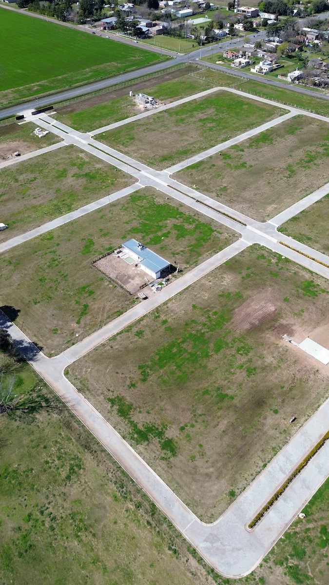 Vista aerea Club Zen en construccion